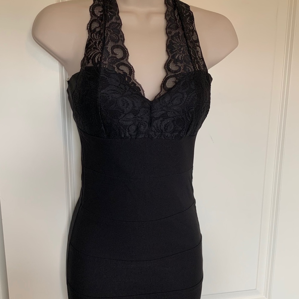 NWT Small Lace Padded Bust Bandage Dress - Picture 4 of 14